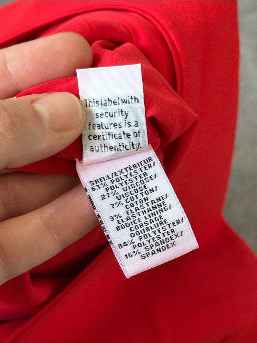 Diane Von Furstenberg Vibrant Red Scoop-Neck Sheath Bodycon Dress Formal Wedding - Picture 7 of 8